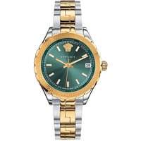 Versace V12050015 Ladies Hellenyium Two-Tone Green Watch