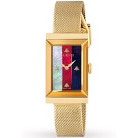 Gucci YA147410 G-Frame 34mm Yellow Gold Ladies Watch