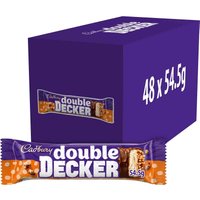Double Decker Chocolate Bars 54.5g (Box of 48)