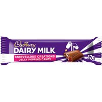 Dairy Milk Jelly Popping Candy Bar 47g
