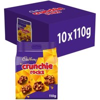 Cadbury Crunchie Rocks Chocolate Bag 110g Box of 10