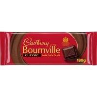 Cadbury Bournville Chocolate Bar 180g