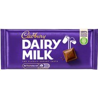 Cadbury Dairy Milk Chocolate Bar 95g