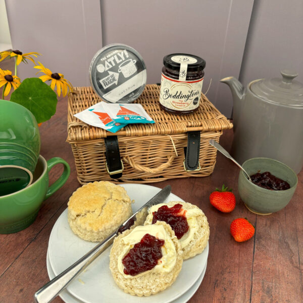 Vegan Cream Tea For Two Hamper - Afternoon Tea Delivery - Standard Box