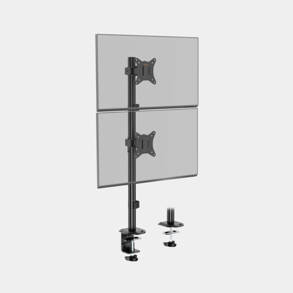 Vertical Double Monitor Mount