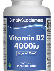 Vitamin D2 4000iu (360 Tablets)