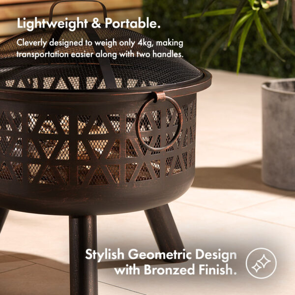 Geo Fire Pit - Image 3