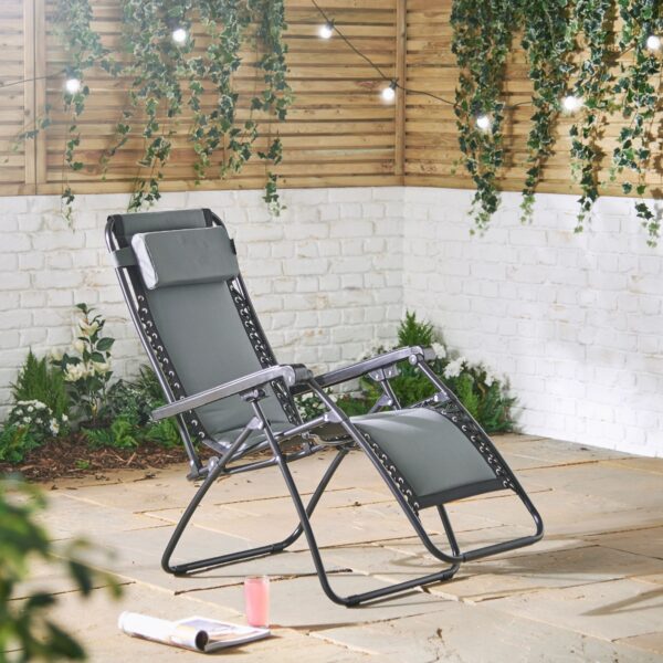 Set of 2 Padded Zero Gravity Chairs - Image 2