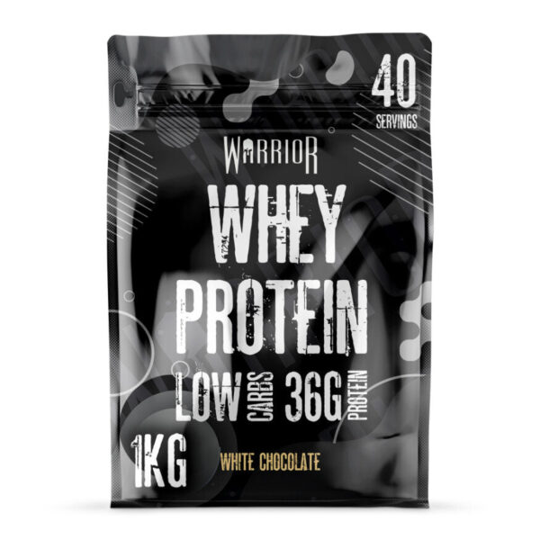 Warrior Whey Protein Powder - White Chocolate -1 kg