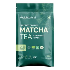 Japanese Matcha Green Tea Powder 100g  100% Organic  WeightWorld