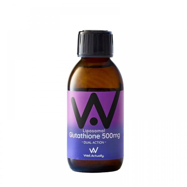 Well Actually Liposomal Liquid L-Glutathione | Blueberry  | 150ml