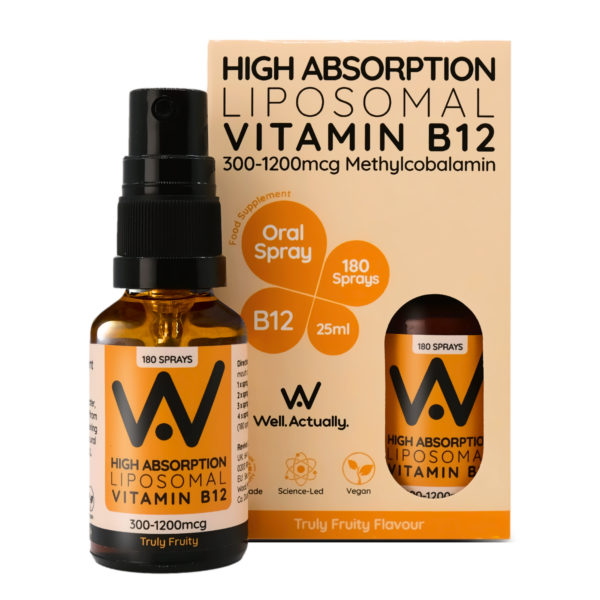 Well Actually Liposomal Vitamin B12 Oral Spray | Truly Fruity