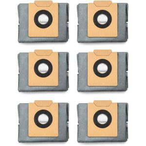 eufy 6-Pack Large Capacity Dust Bags Compatible with X10 Pro Omni Robot Vacuum and Mop