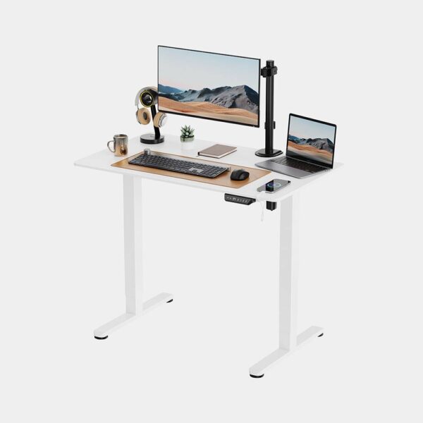 White Standing Desk 100x60cm