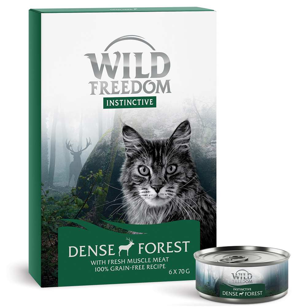 Wild Freedom Instinctive Adult 6 x 70g - Dense Forest - Venison