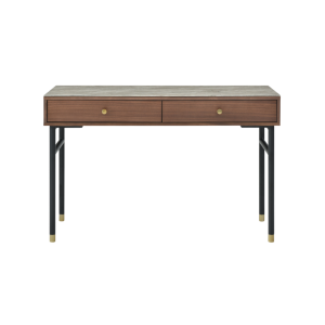 Willow Dressing Table/Desk-Timber Tobacco