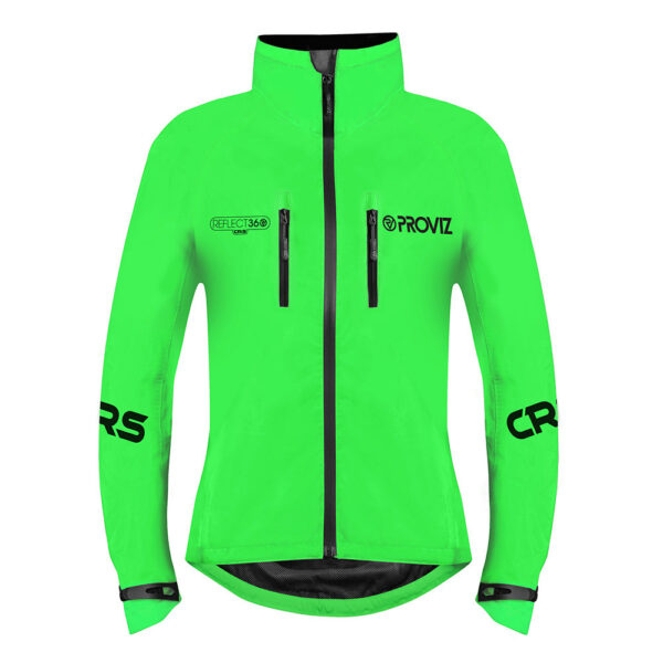 CRS Women's Fully Reflective & Waterproof Cycling Jacket