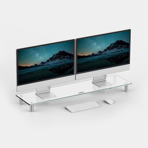 XL Glass Monitor Stand