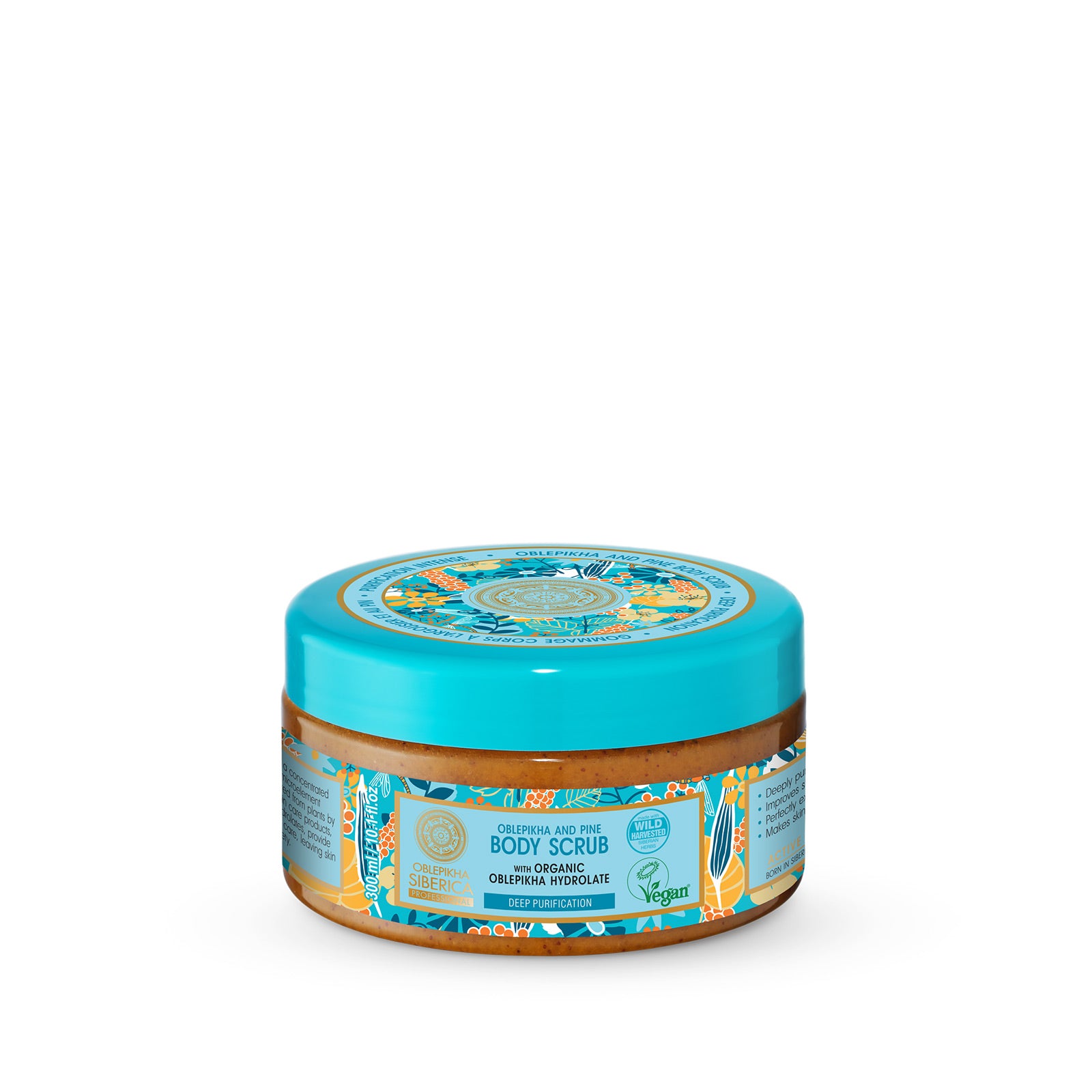 Natura Siberica Oblepikha And Pine Body Scrub, 300 ml