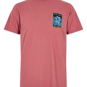 Weird Fish Ave A Jar Artist T-Shirt Rosewood Size S