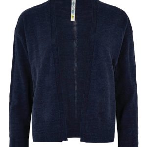 Weird Fish Limon Outfitter Cardigan Navy Size 14