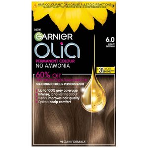 Garnier Olia Permanent Hair Dye (Various Shades) - 6.0 Light Brown
