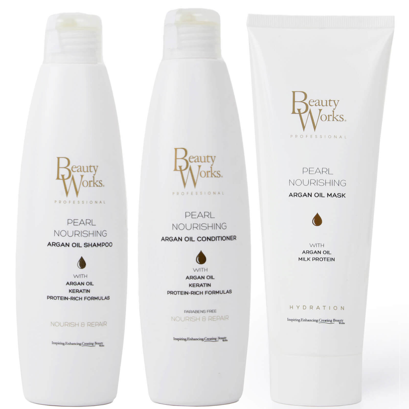 Beauty Works Pearl Nourishing Smoothing Trio