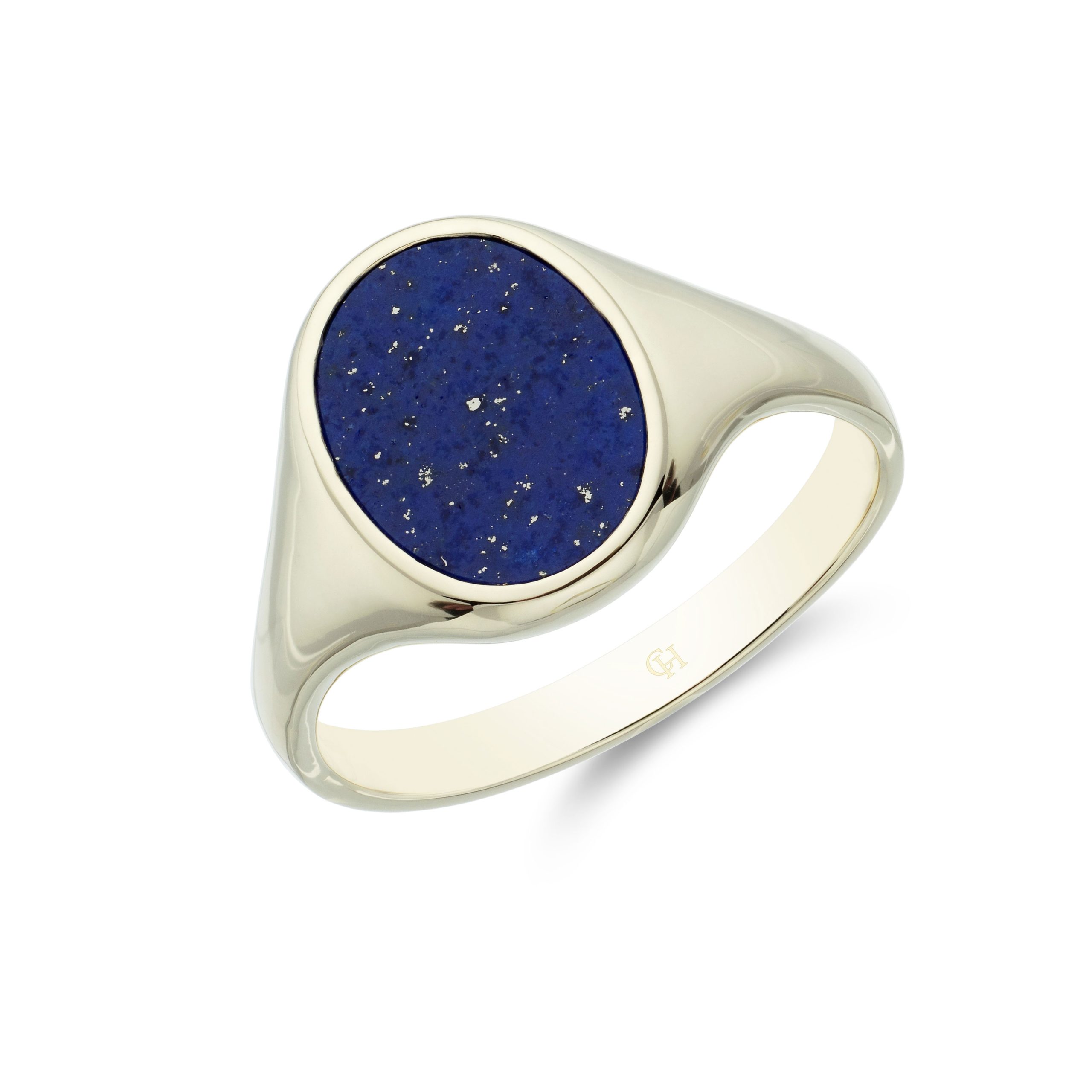 9ct Yellow Gold Lapis-Lazuli Signet Ring