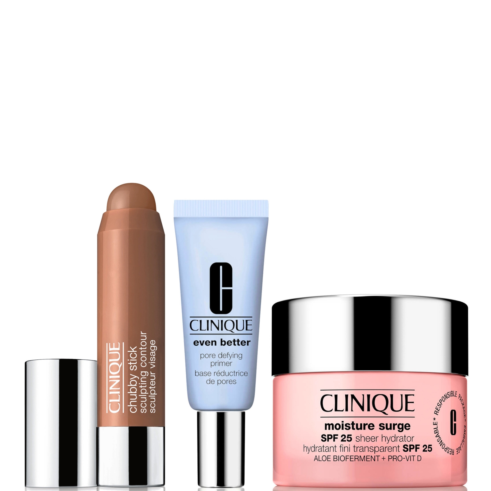 Clinique Golden Hour Complexion Bundle (Various Options) - Pore Defying