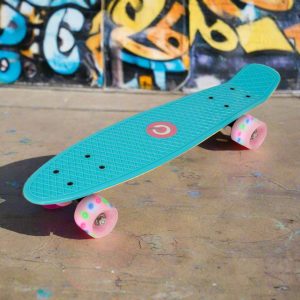 EVO Light-Up Penny Board - Blue & Pink