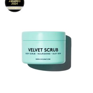 Velvet Scrub | Body scrub | Removes dead skin cells | Cleanses, nourishes and moisturises | With Himalayan salt | Stimulates circulation | Smooth skin
