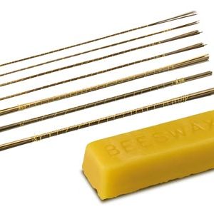 Super Pike Swiss Saw Blades Set Of 72, Grades 3, 1, 2/0, 3/0, 4/0 And 6/0 With 1oz Beeswax Block