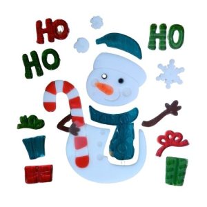 Gel Christmas Window Stickers