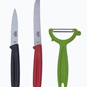 Kuhn Rikon - Swiss Essentials Knife & Peeler Set 3pc