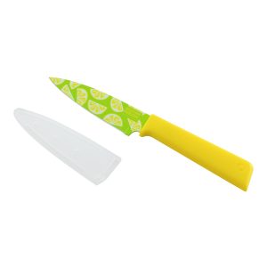 Kuhn Rikon - Colori®+ Funky Fruit Paring Knife Lemon
