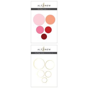 Altenew Fine Rings: Circles Hot Foil Plate & Die Bundle