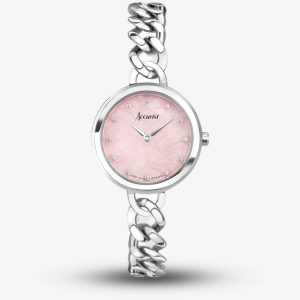 Accurist Jewellery Pink Rose Dial Watch 78001