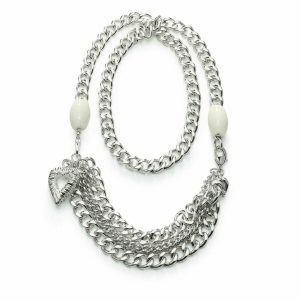 Ladies' Necklace Folli Follie 4N0F047W 70 cm