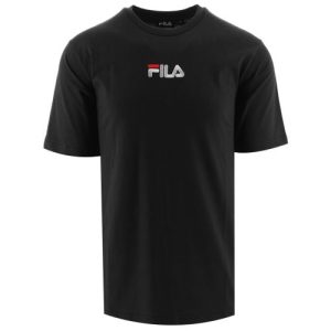FILA Mens Black Tommo Graphic T-Shirt