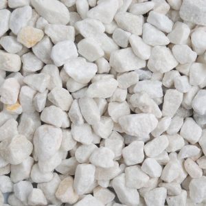 Arctic White Chippings 20mm