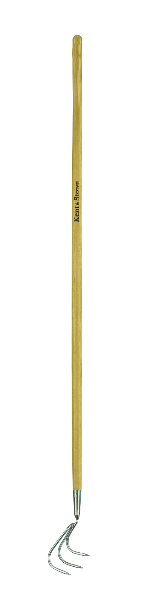 Kent & Stowe Stainless Steel Long Handled 3 Prong Cultivator