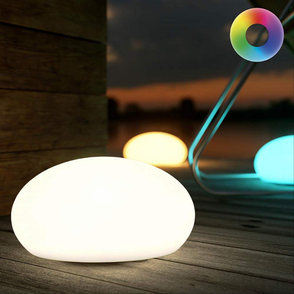 Solar Centre Mini Shape Pebble Mood Light