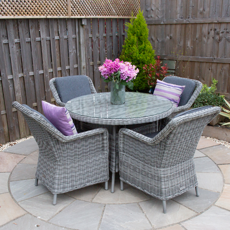 ENJOi Bordeaux 4 Seat Dining Set