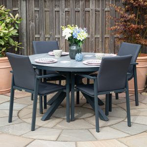 ENJOi Cinder 4 Seat Dining Set