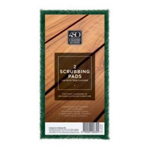 Pads green 2pc for teak cleaner