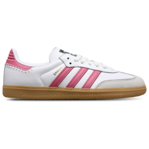 Adidas Samba Women Shoes - White - Size: 4.5 - Leather - Foot Locker