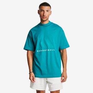 Adidas One Bball Tee Men T-Shirts - Green - Size: S - Foot Locker
