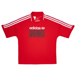 Adidas Street Unisex T-Shirts - Red - Size: 8 - 9 Years - Foot Locker