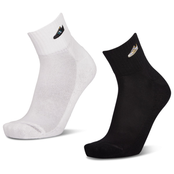 Adidas Ankle 2 Pack Unisex Socks - Grey - Size: 11-12.5 - Cotton - Foot Locker