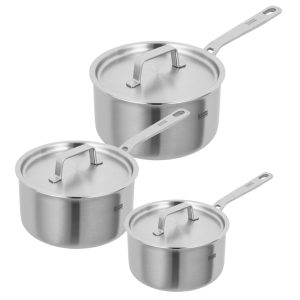 Kuhn Rikon - CULINARY FIVEPLY 3pc Saucepan Set